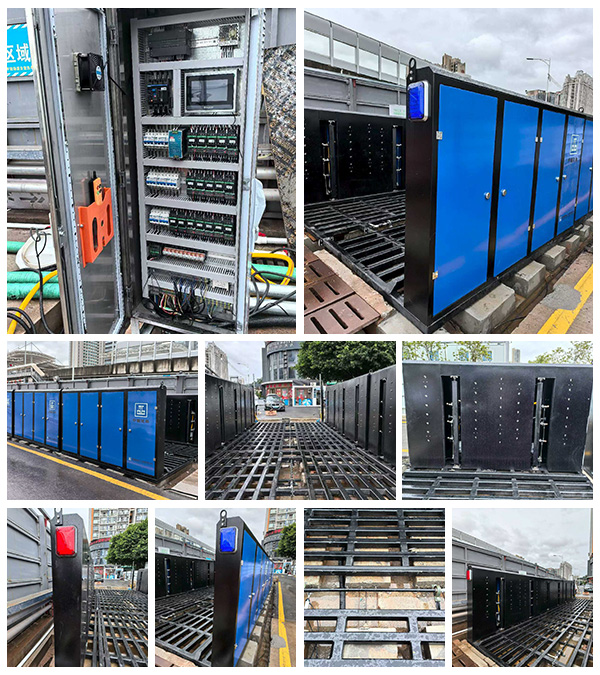 鐵士通過式工程洗車機